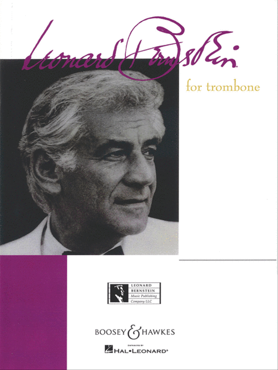 Bernstein for Trombone Piano scores gallery preview page 1