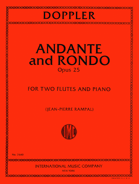 Andante and Rondo in C major, Op. 25 (RAMPAL)