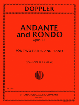 Book cover for Andante And Rondo In C Major, Opus 25