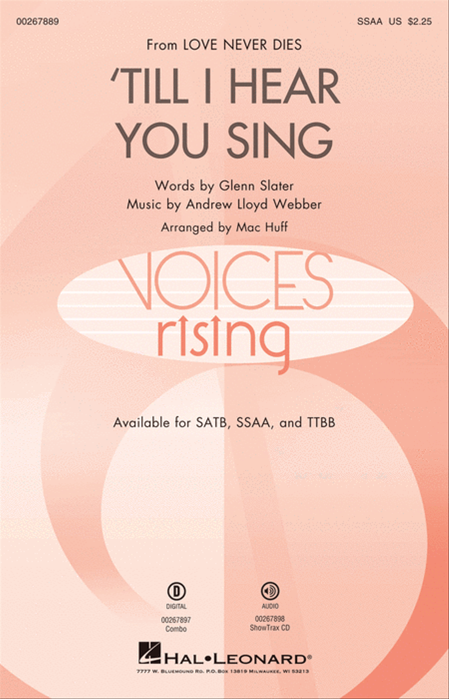 'Till I Hear You Sing SSAA scores gallery preview page 1