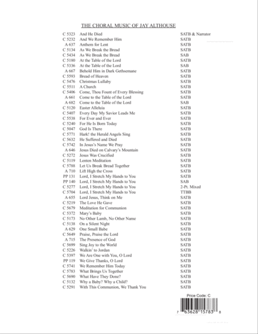 What Brings Us Together What Brings Us Together 4-Part scores gallery preview page 13