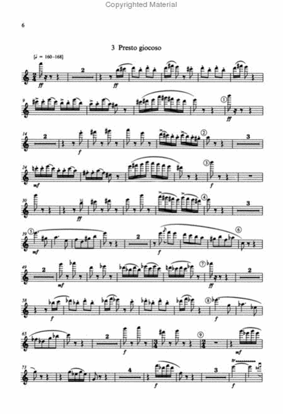 Sonata for Flute and Piano by Francis Poulenc Flute Solo - Sheet Music