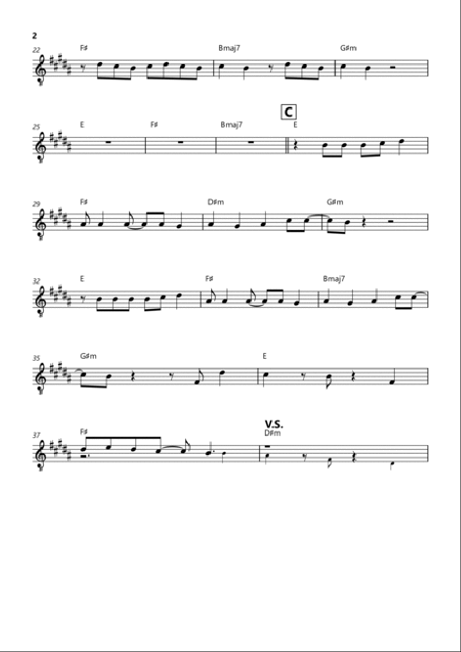 Fortnight Piano scores gallery preview page 2