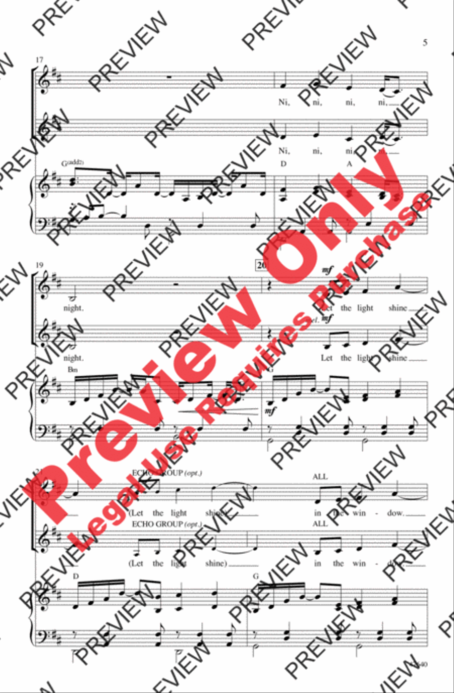 Light 2-Part scores gallery preview page 5