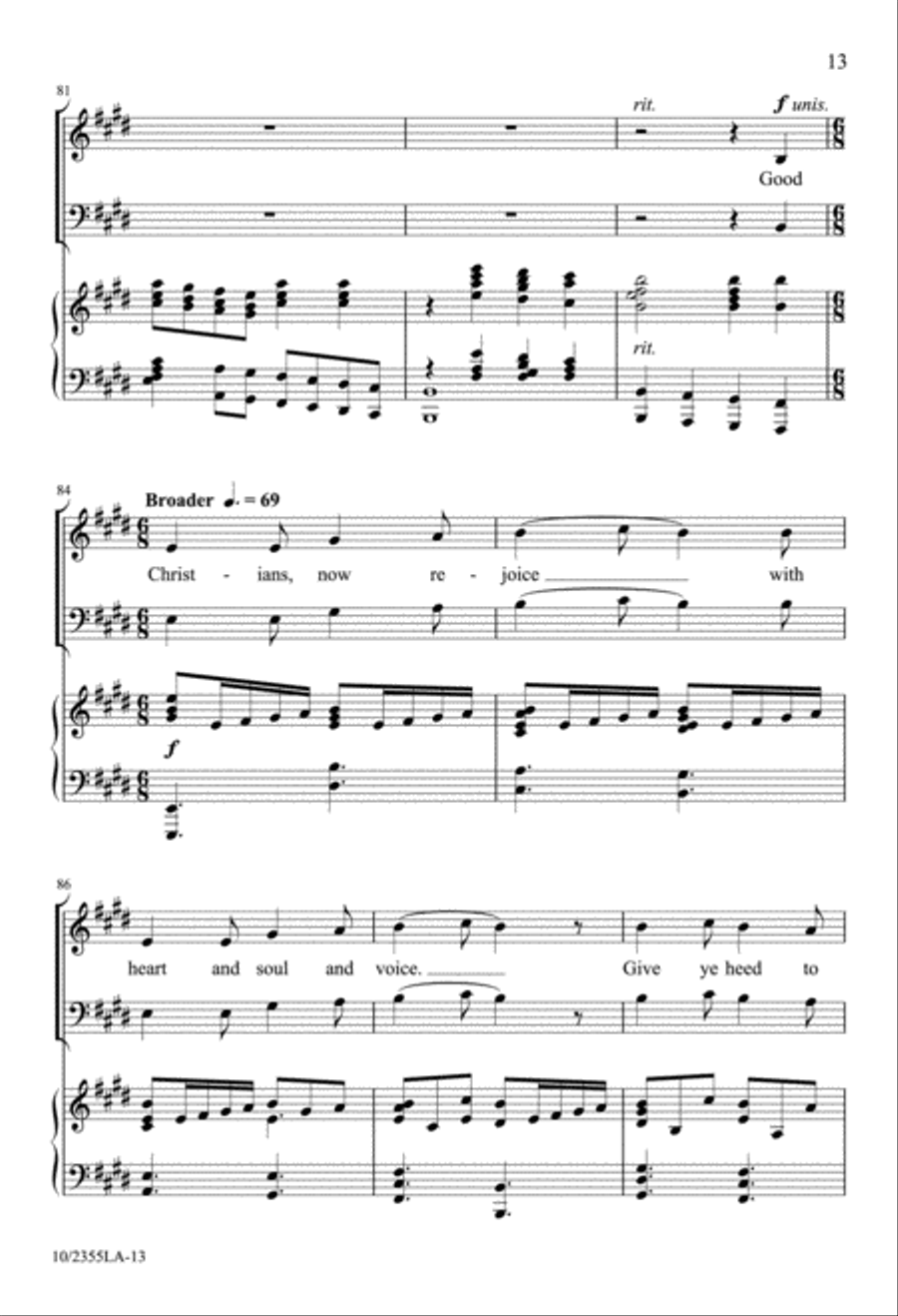 Season of Praise 4-Part scores gallery preview page 13