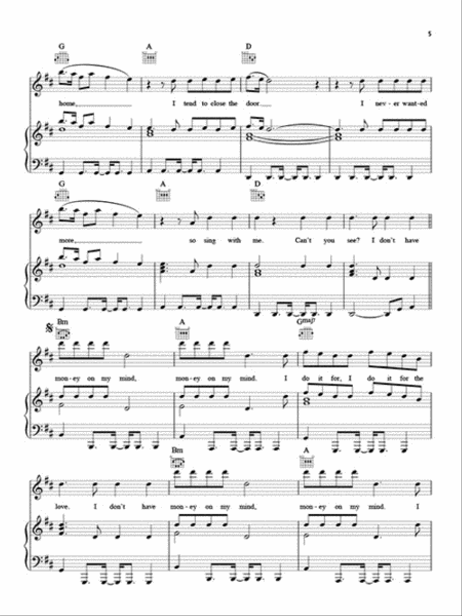 Sam Smith - In the Lonely Hour 3-Part scores gallery preview page 4