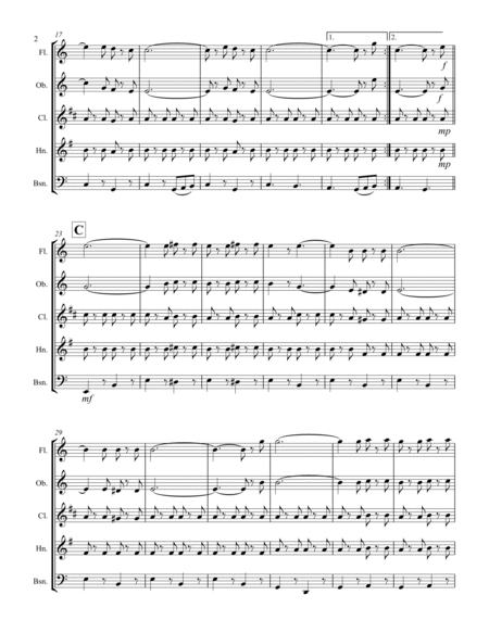 Italian Folksong Medley (for Woodwind Quintet) image number null