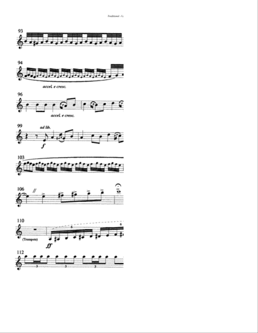 La Virgen De La Macarena for Solo Trumpet, 10-part Brass Ensemble & Percussion Trumpet Solo scores gallery preview page 7