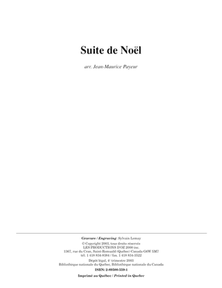Book cover for Suite de Noël