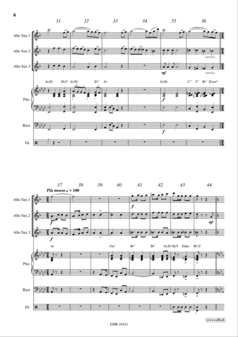 Nautical Airs Alto Saxophone scores gallery preview page 6