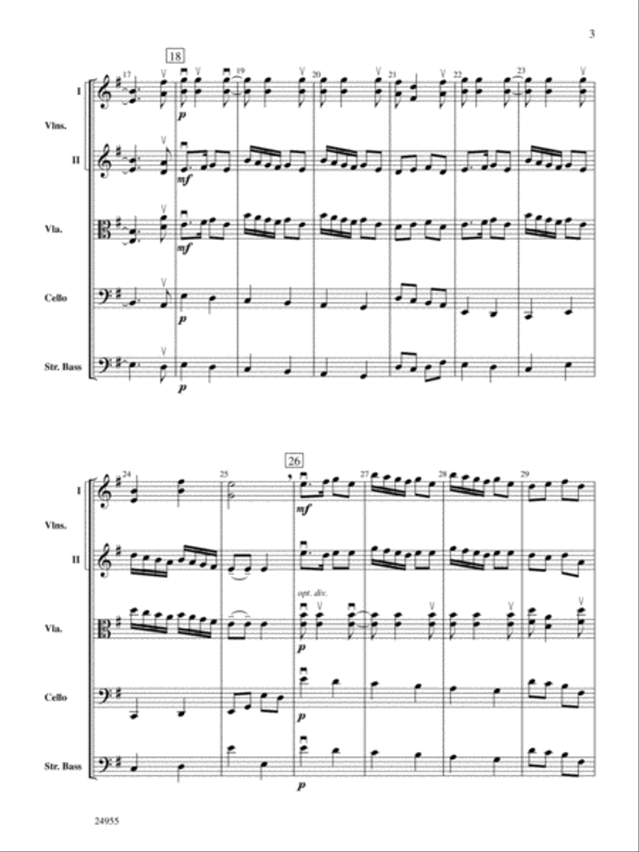 Kentucky Jam: Score String Orchestra scores gallery preview page 3