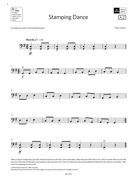 Stamping Dance (Grade Initial, A2, from the ABRSM Cello Syllabus from 2024)