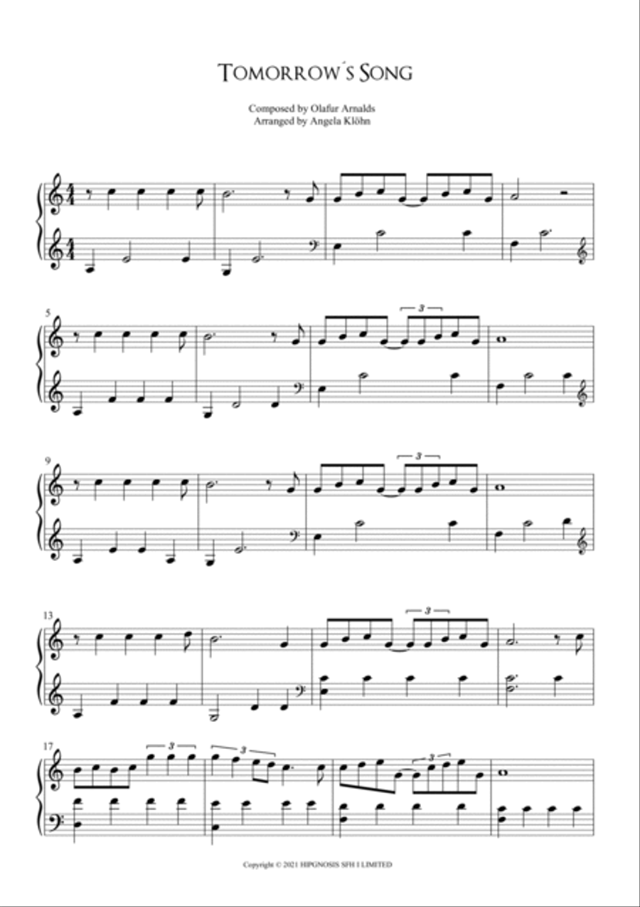 Tomorrow's Song