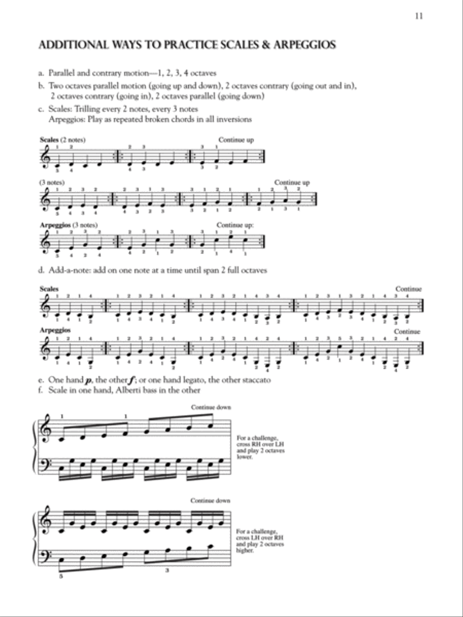 BurgmA1/4ller, Czerny & Hanon -- Piano Studies Selected for Technique and Musicality, Book 3 Piano Method scores gallery preview page 5