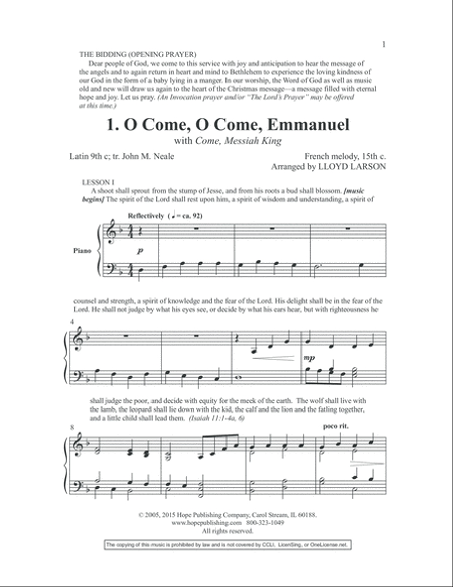 Emmanuel 3-Part scores gallery preview page 9
