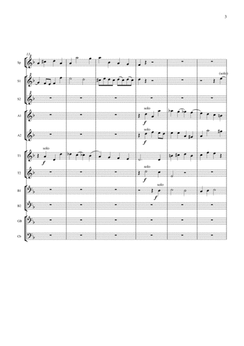 Geminiani: Concerto Grosso op3 no 3