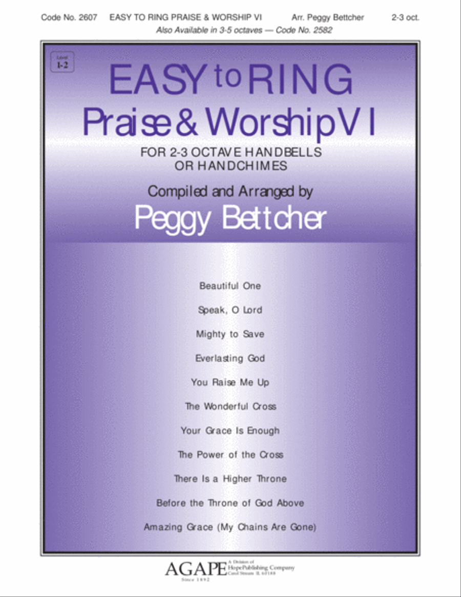 Easy to Ring Praise and Worship 3-Octaves scores gallery preview page 2