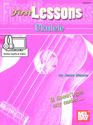 Book cover for First Lessons Ukulele