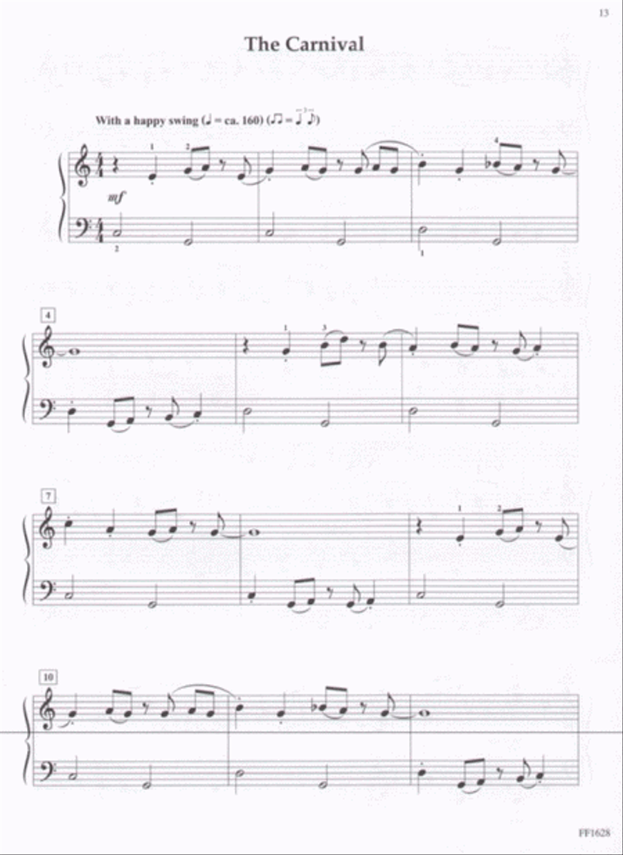 Watch Out! and Other Solos Piano Solo scores gallery preview page 3