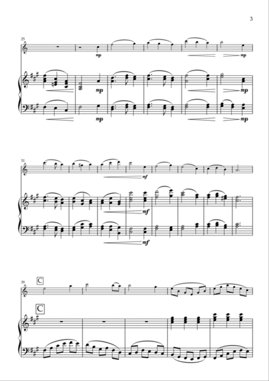 Cries of Ire Clarinet Solo scores gallery preview page 3