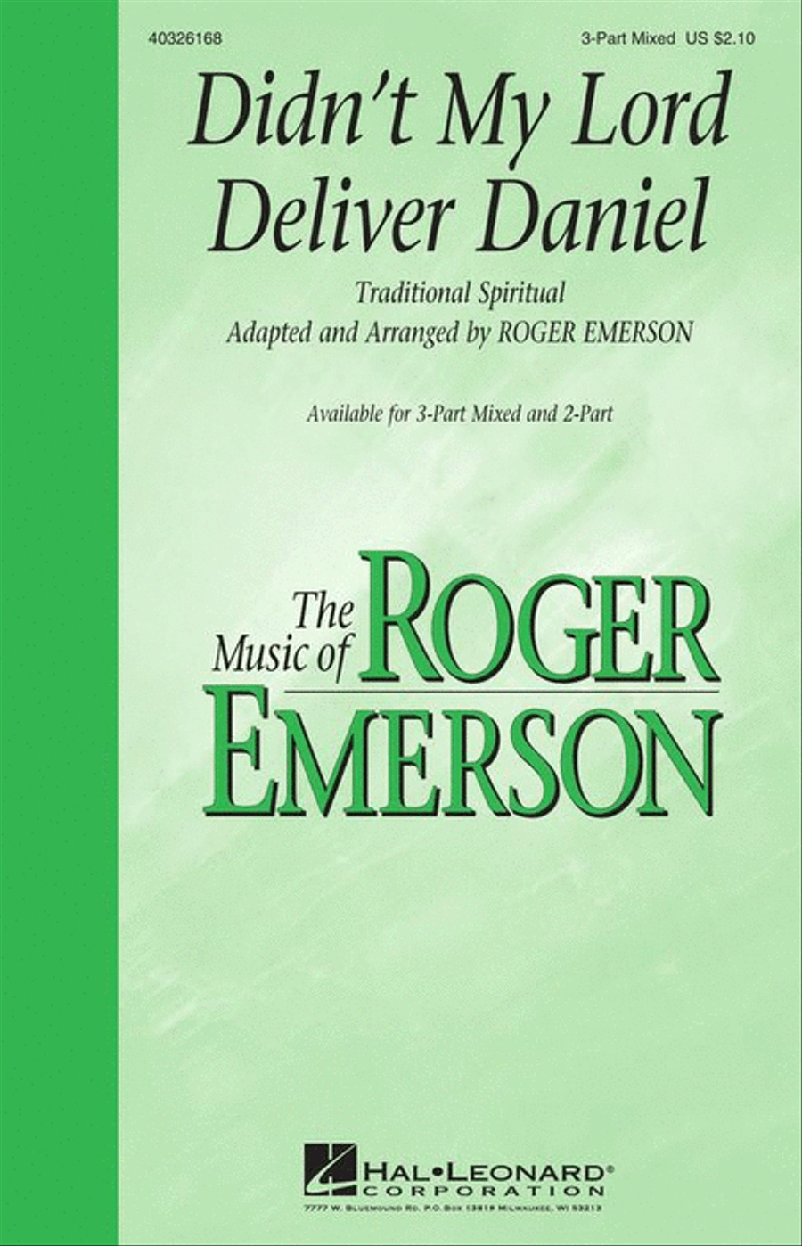 Didn't My Lord Deliver Daniel 3-Part scores gallery preview page 2