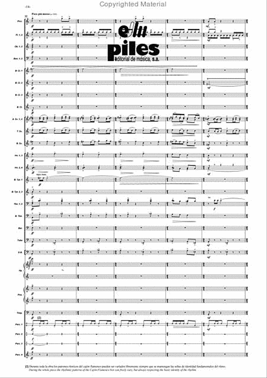 Duende Duende Concert Band scores gallery preview page 15