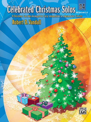 Book cover for Celebrated Christmas Solos, Book 4