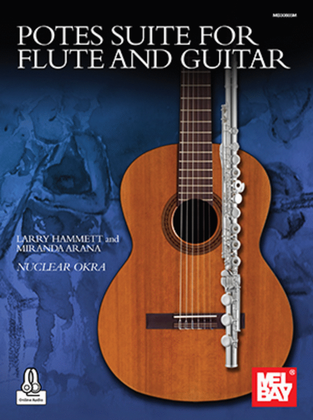Book cover for Potes Suite for Flute and Guitar