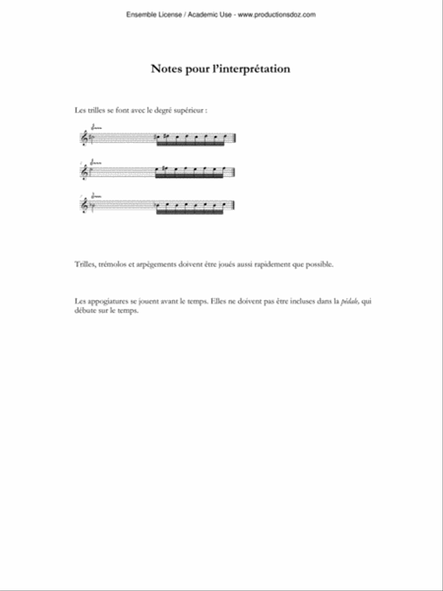 Le clair du ciel au large Clarinet Solo scores gallery preview page 4