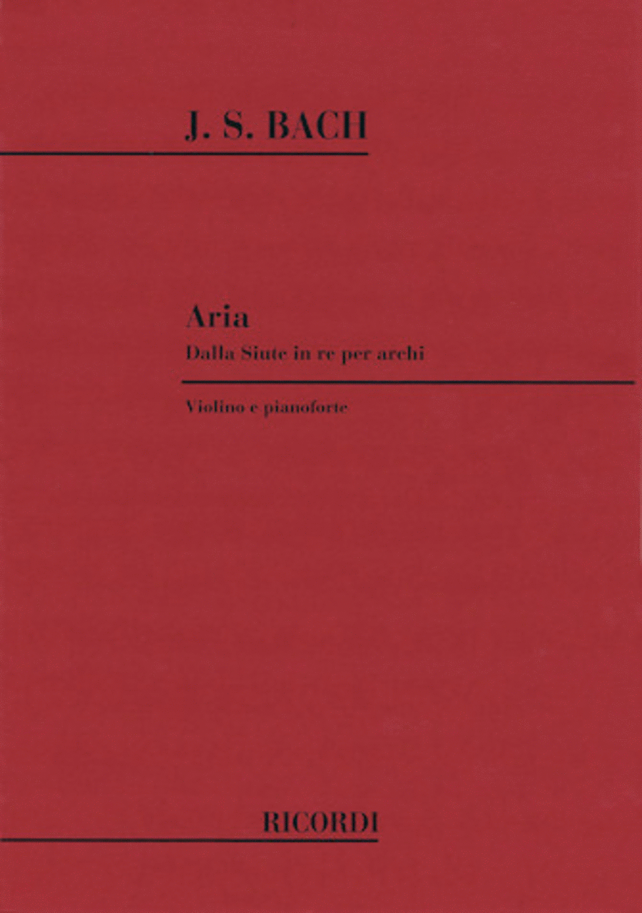 Air on the G String Violin Solo scores gallery preview page 1