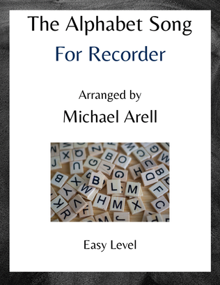 Book cover for The Alphabet Song--Easy Recorder