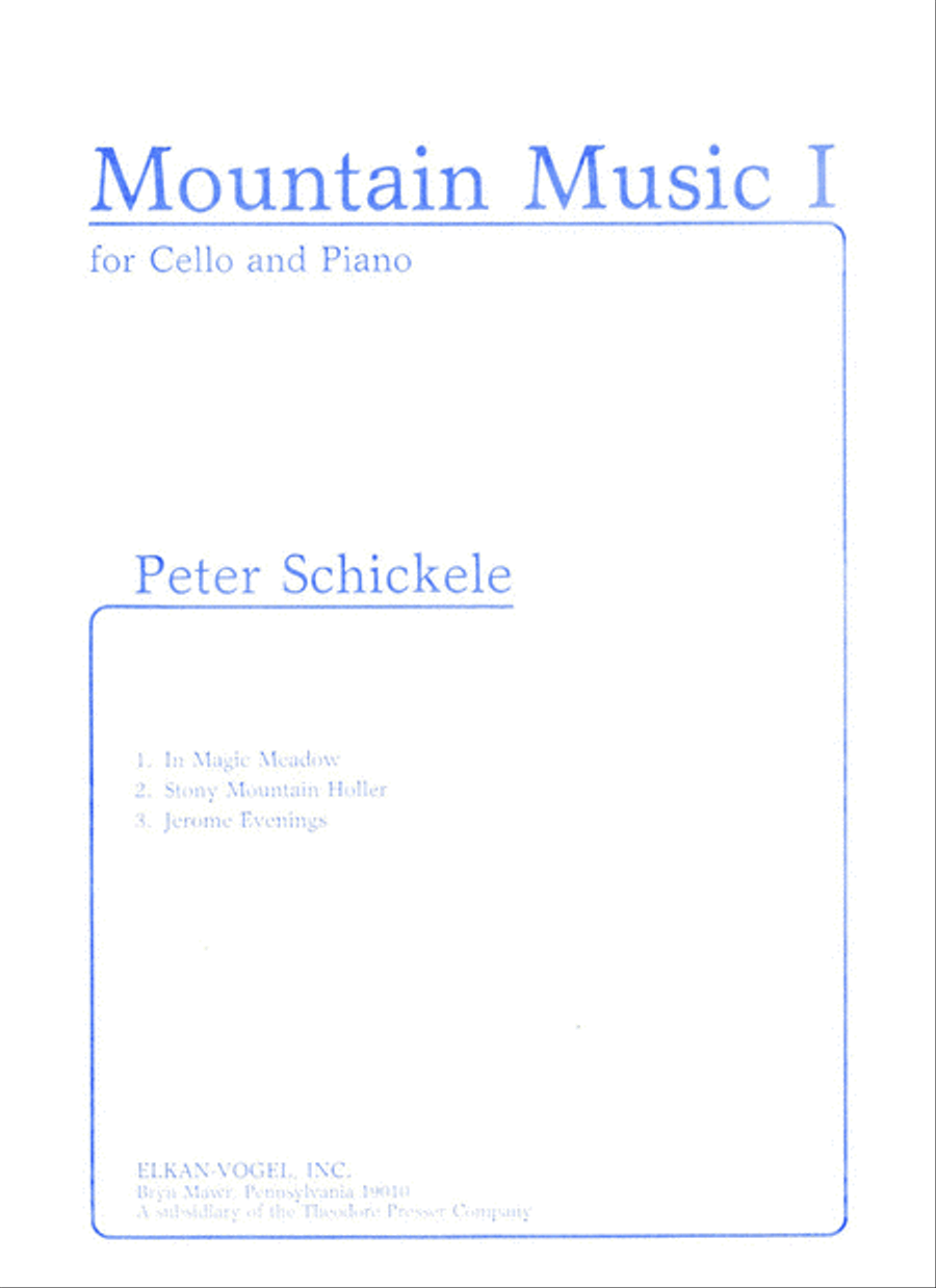 Mountain Music I Chamber Music scores gallery preview page 1