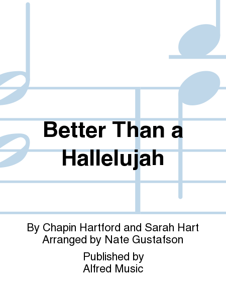 Better Than a Hallelujah image number null