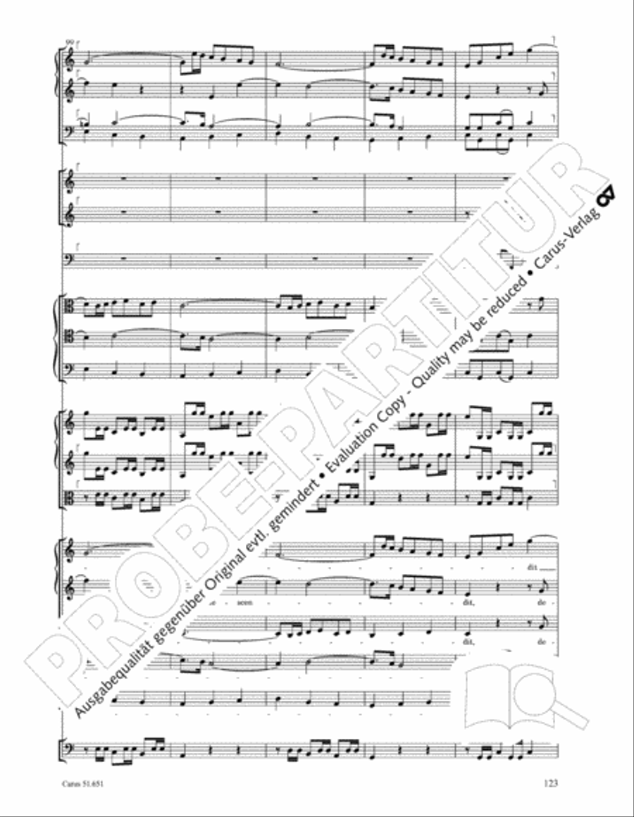C Minor Mass, K. 427 (Missa in c KV 427) 4-Part scores gallery preview page 139