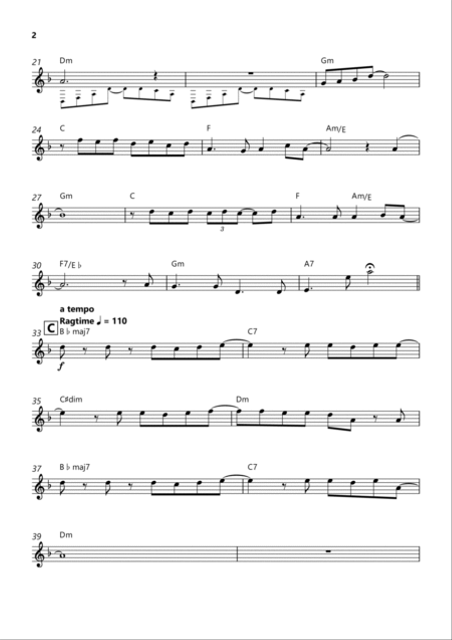City Of Stars Piano scores gallery preview page 2