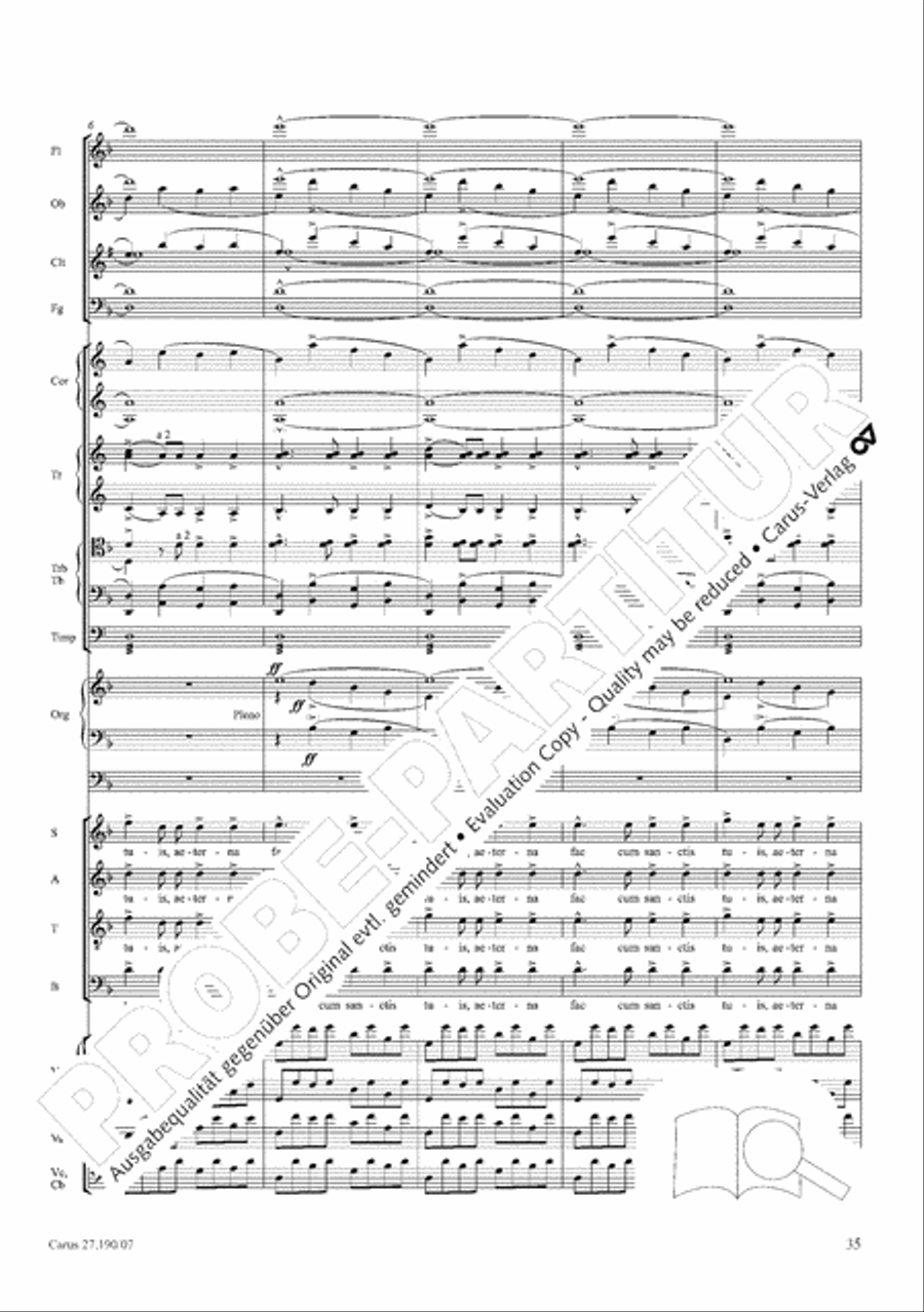 Te Deum 4-Part scores gallery preview page 43