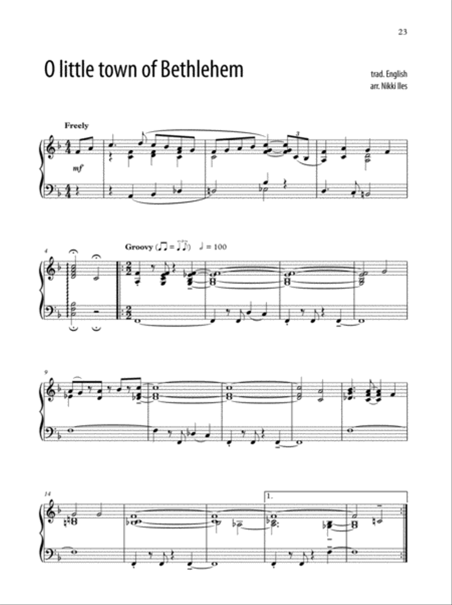 Jazz on a Winter's Night + CD Piano Solo scores gallery preview page 8