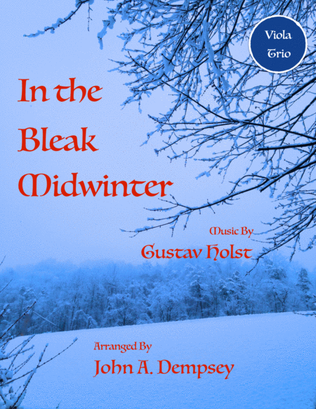Book cover for In the Bleak Midwinter (Viola Trio)