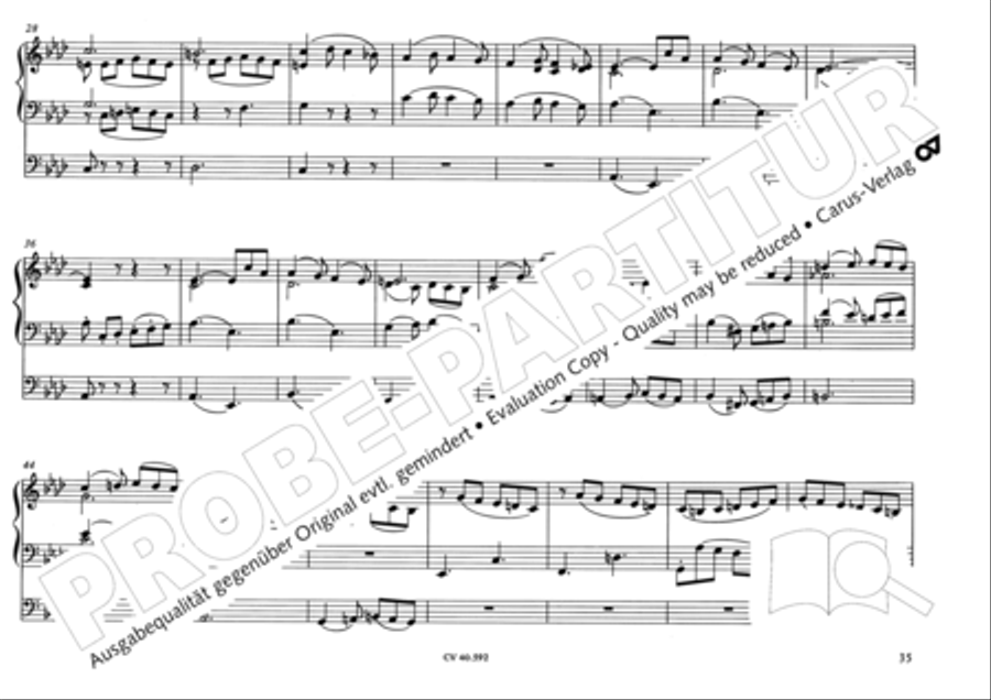 Free Organ Music from the Romantic Period, Vol. II (Freie Orgelmusik der Romantik, Band II) Organ scores gallery preview page 36