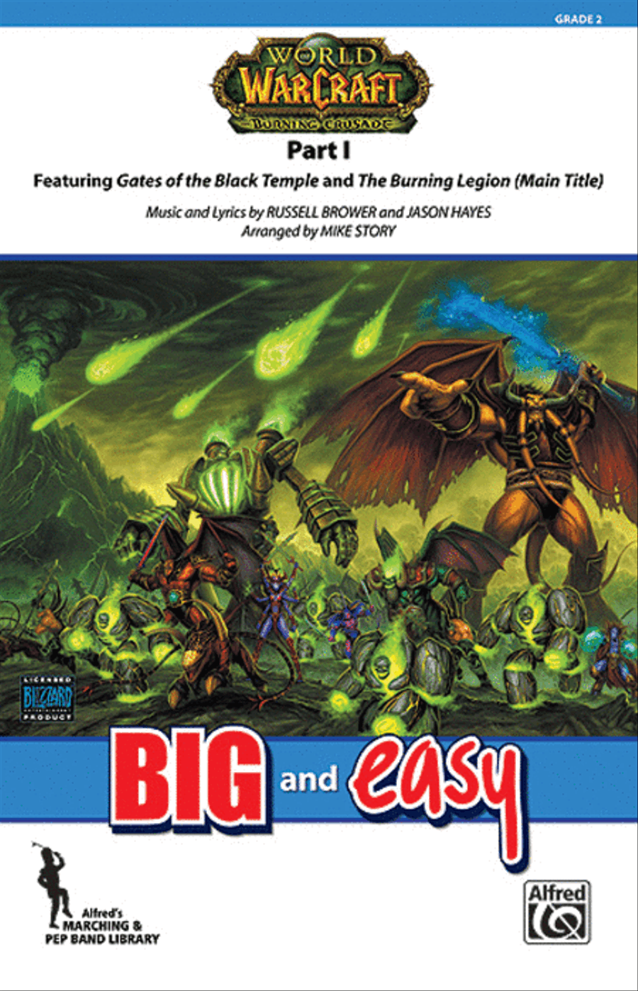 World of Warcraft, Part I Marching Band scores gallery preview page 1