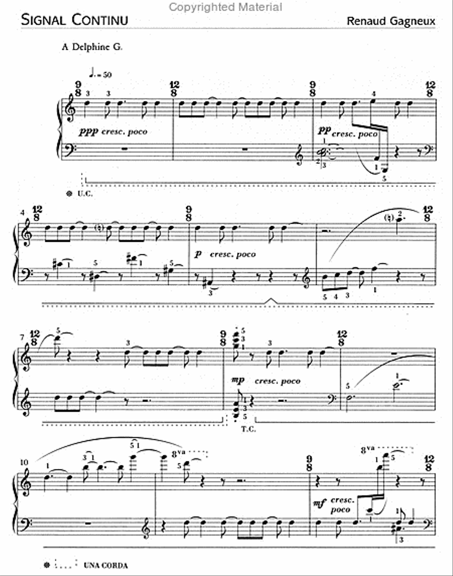 Piano - Pieces contemporaines - Volume 2 Piano Solo scores gallery preview page 2