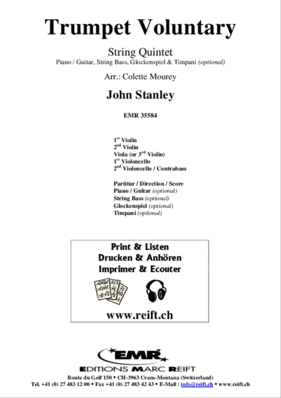 Trumpet Voluntary Trumpet Voluntary Trumpet scores gallery preview page 2