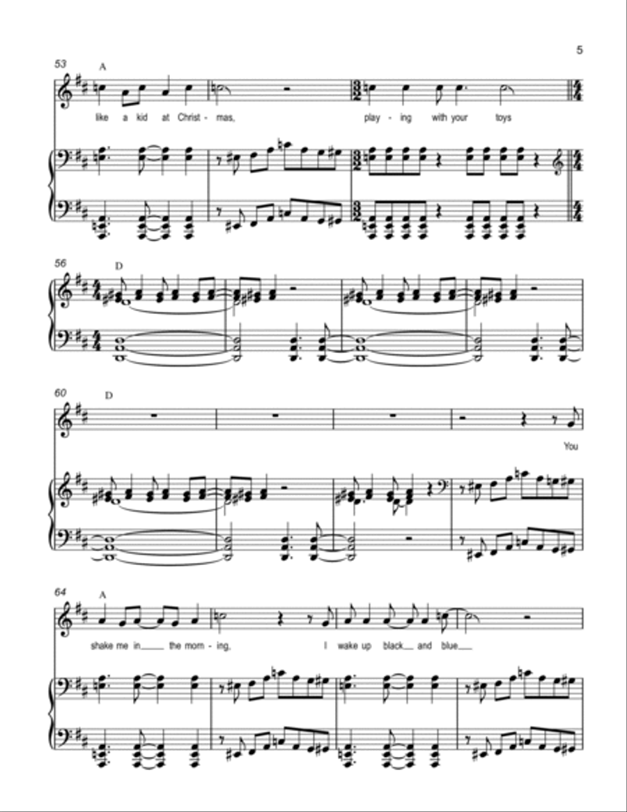Pride & Joy Voice scores gallery preview page 5