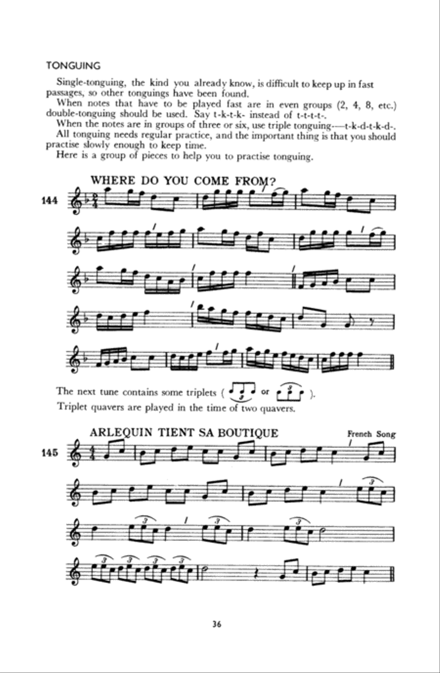 The New Recorder Tutor, Book 3 Recorder scores gallery preview page 4