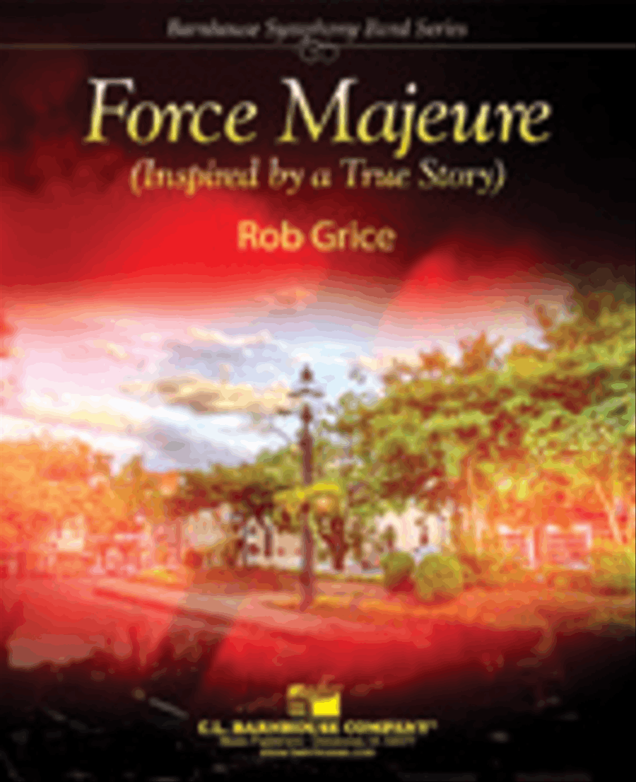 Force Majeure Concert Band scores gallery preview page 1