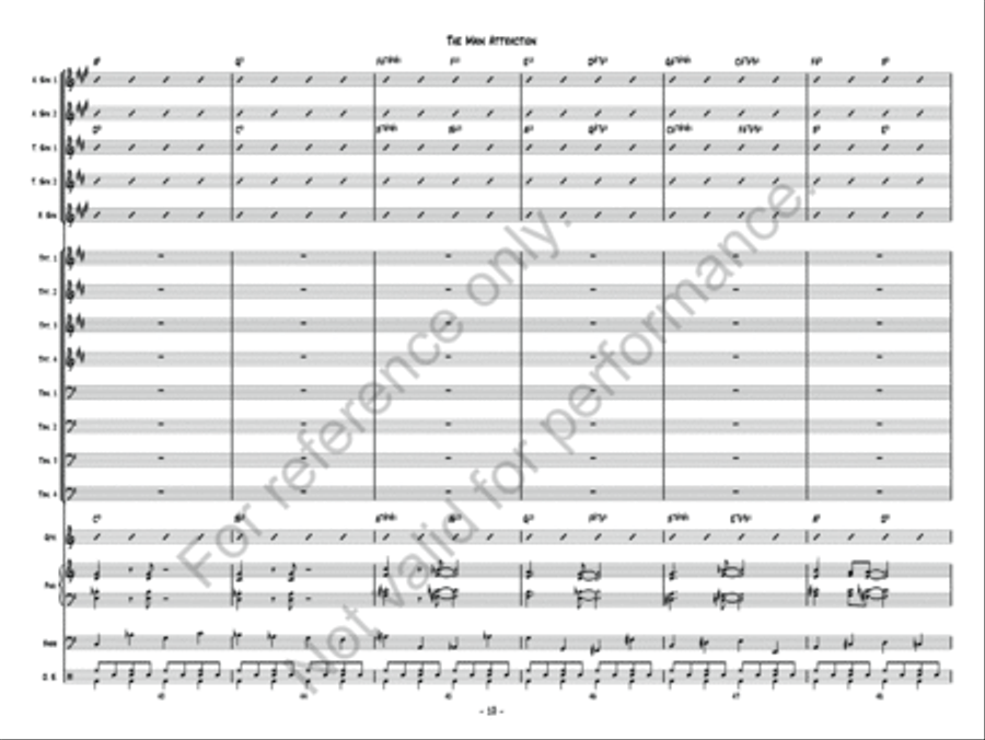 The Main Attraction Jazz Ensemble scores gallery preview page 11