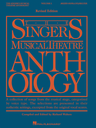 Book cover for The Singer's Musical Theatre Anthology – Volume 1, Revised