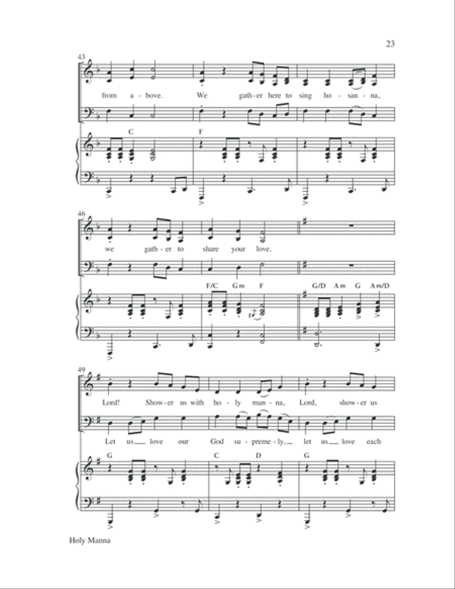 Easy Anthems, Vol. 4 Easy Anthems, Vol. 4 3-Part scores gallery preview page 24