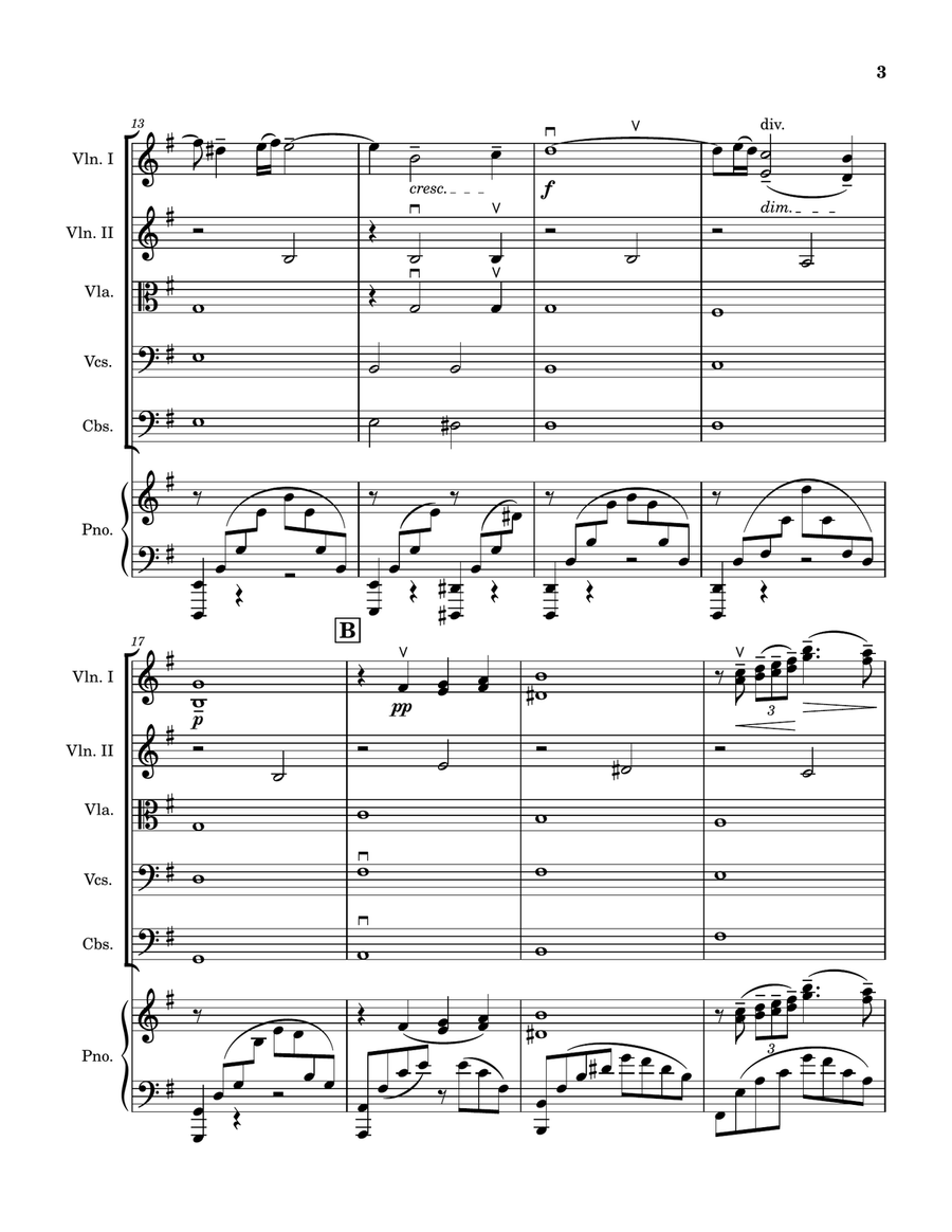 Elegie Elegie String Orchestra scores gallery preview page 3