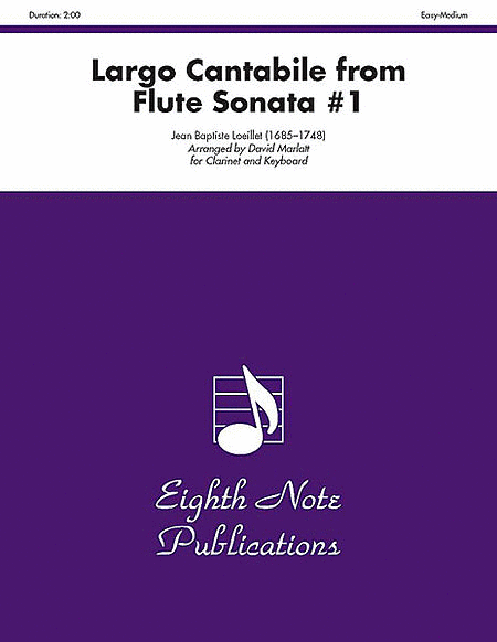 Largo Cantabile (from Flute Sonata #1)